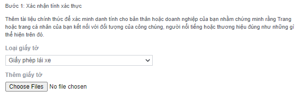 Bước 2: Xác nhận tính xác thực