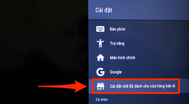 các bước Chặn quảng cáo Youtube trên tivi Android Sony (2)