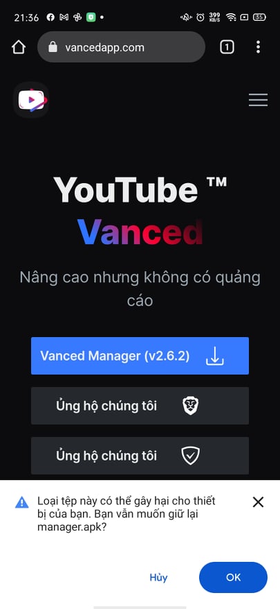 App Youtube Vanced