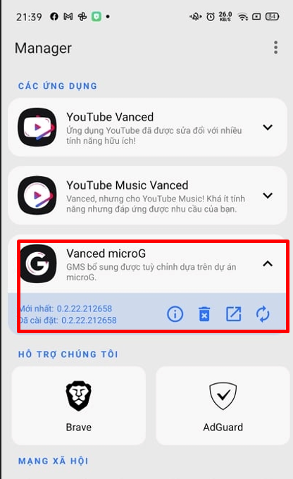 cách chặn quảng cáo bằng app youtube vanced (1)