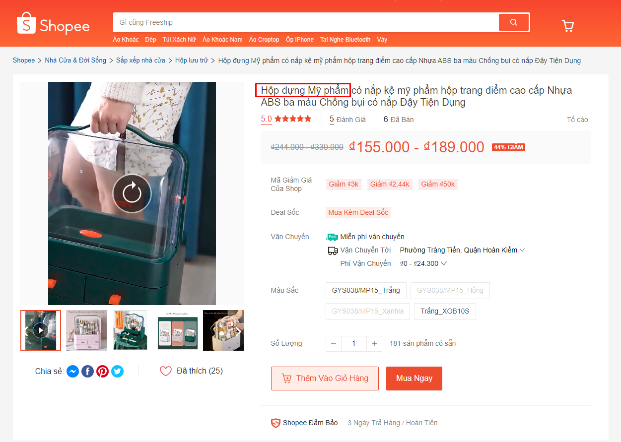Lỗi thường gặp trong chạy quảng cáo Shopee h2