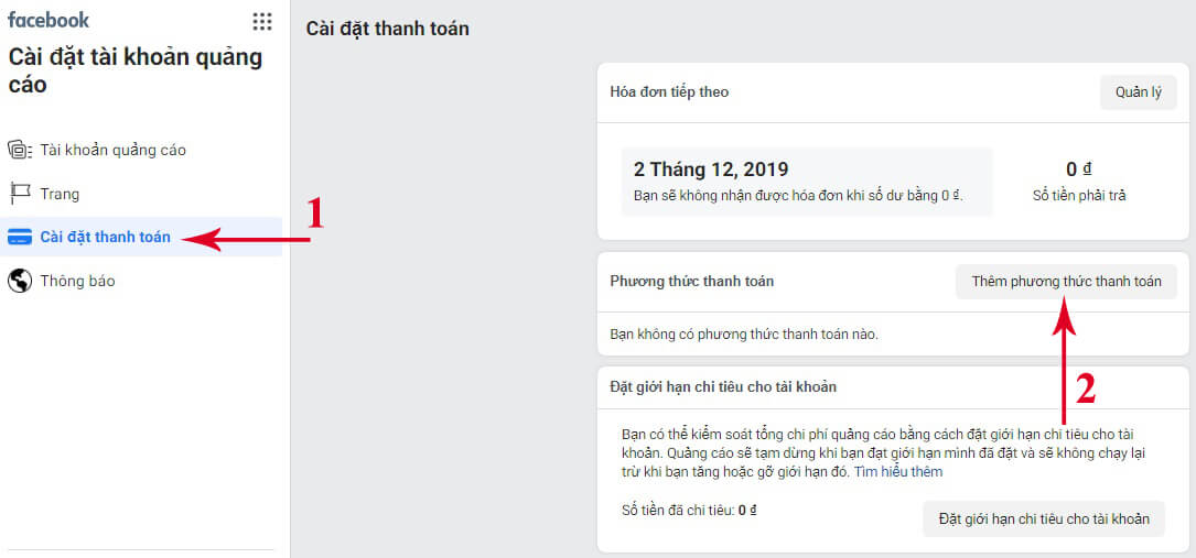 Cách sử dụng tín dụng quảng cáo Facebook (Hình 2)