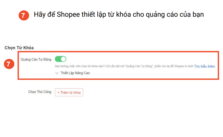 Cách chạy quảng cáo Shopee h7