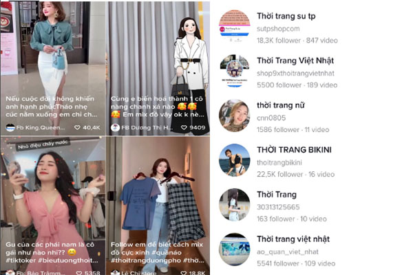 bán hàng trên TikTok