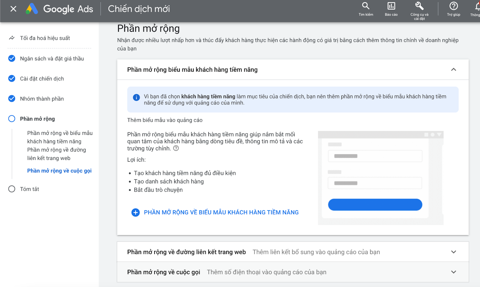 Cách chạy chiến dịch tối đa hóa hiệu suất (hình 8)