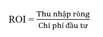 cách tính ROI trong Marketing