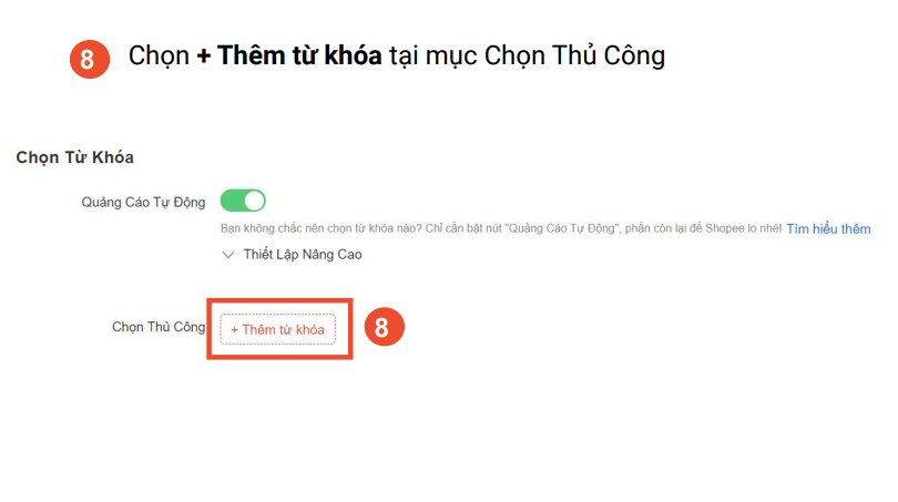 Cách chạy quảng cáo Shopee h8