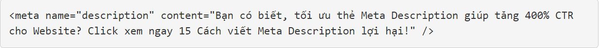 Code HTML