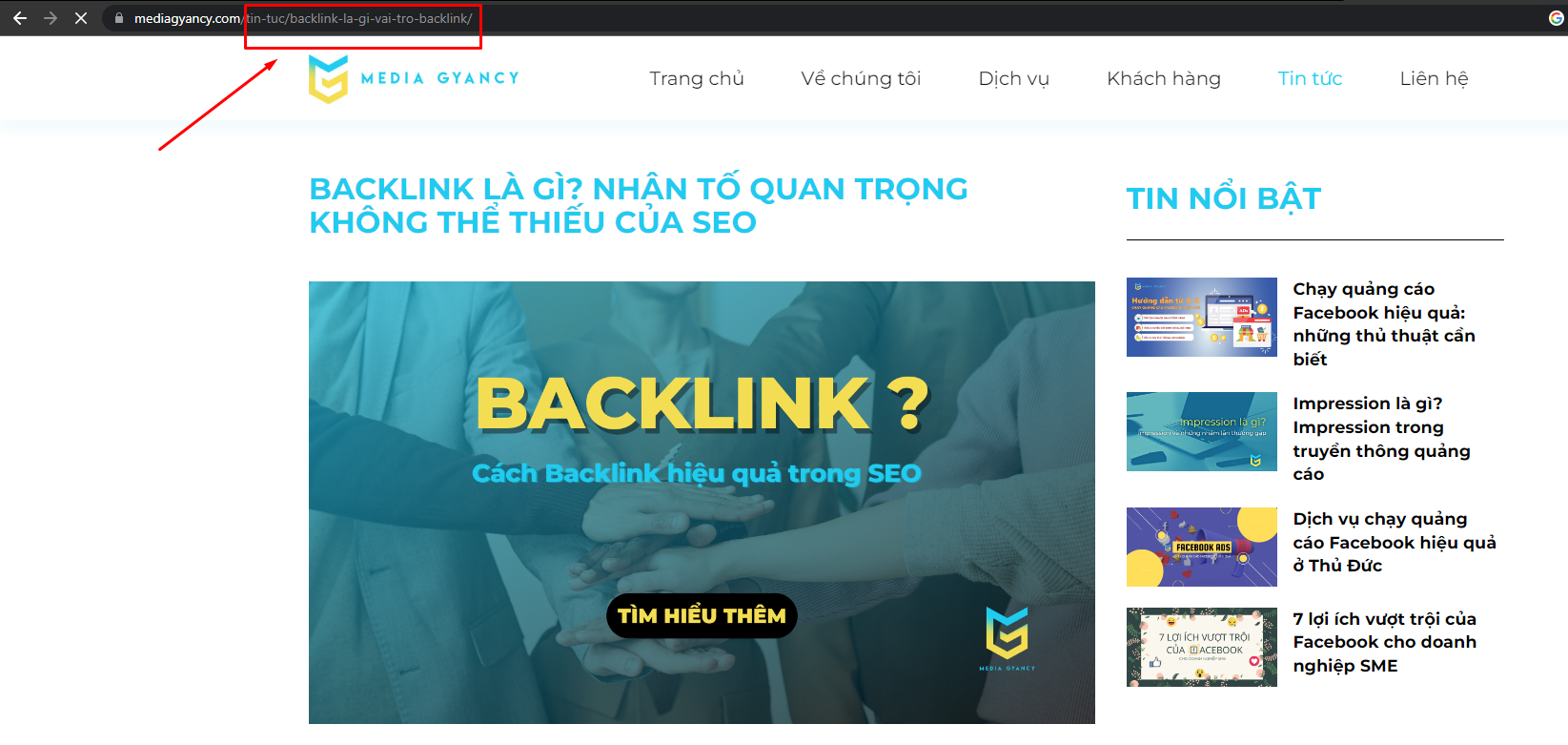 Giới hạn các ký tự có trong URL