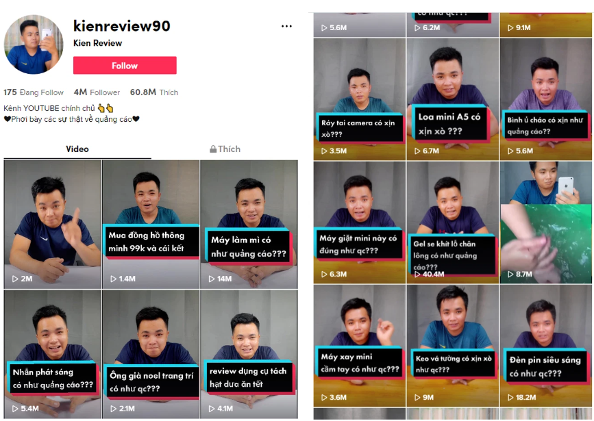 kiếm tiền trên TikTok