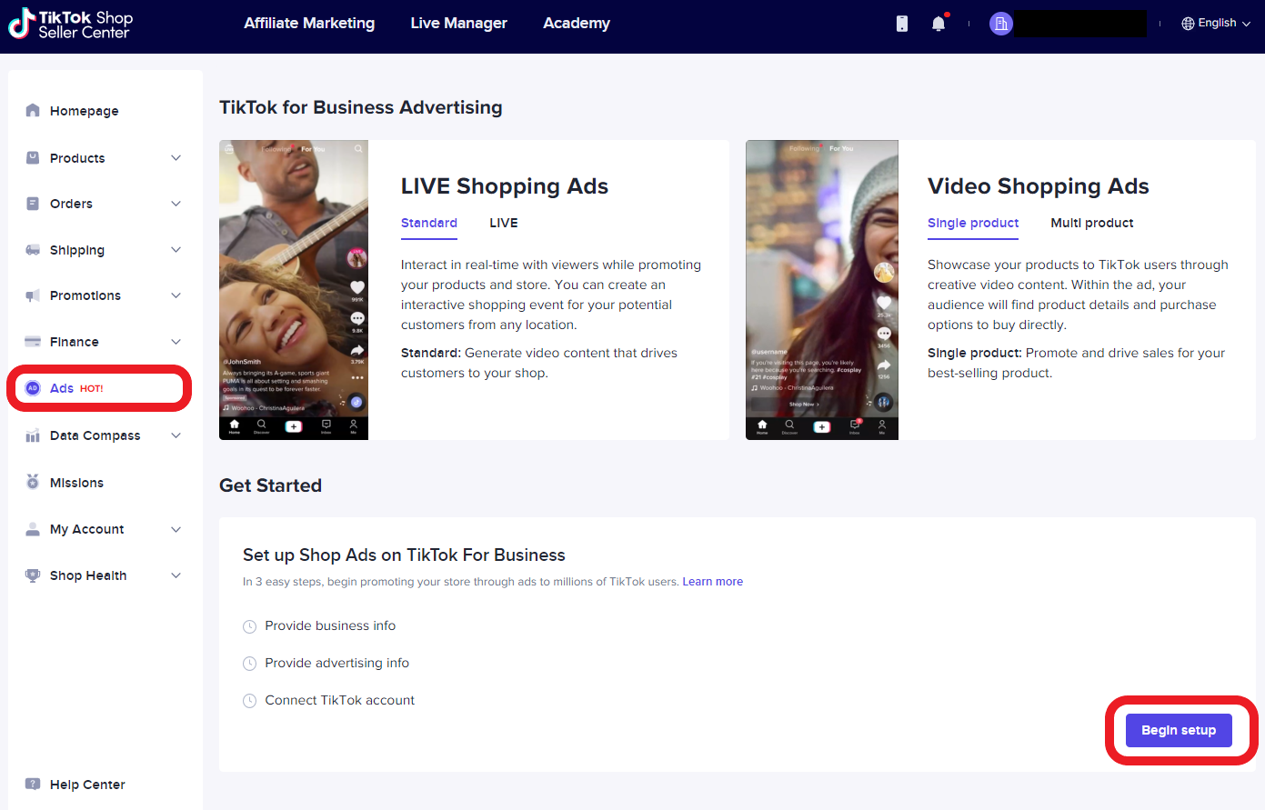 Chạy quảng cáo TikTok Shop (3)