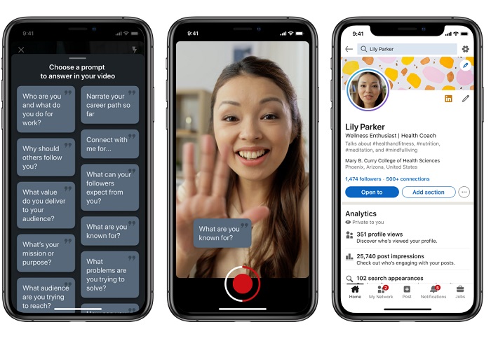 Profile Videos LinkedIn