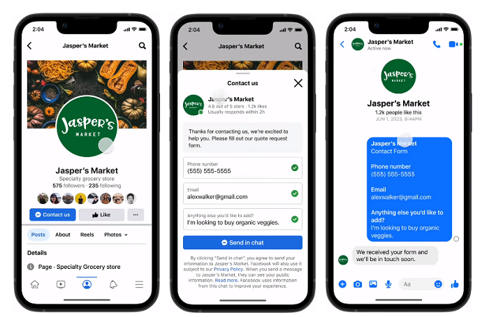 meta lead ads facebook media gyancy 3 - Tính năng mới với trải nghiệm Facebook Page