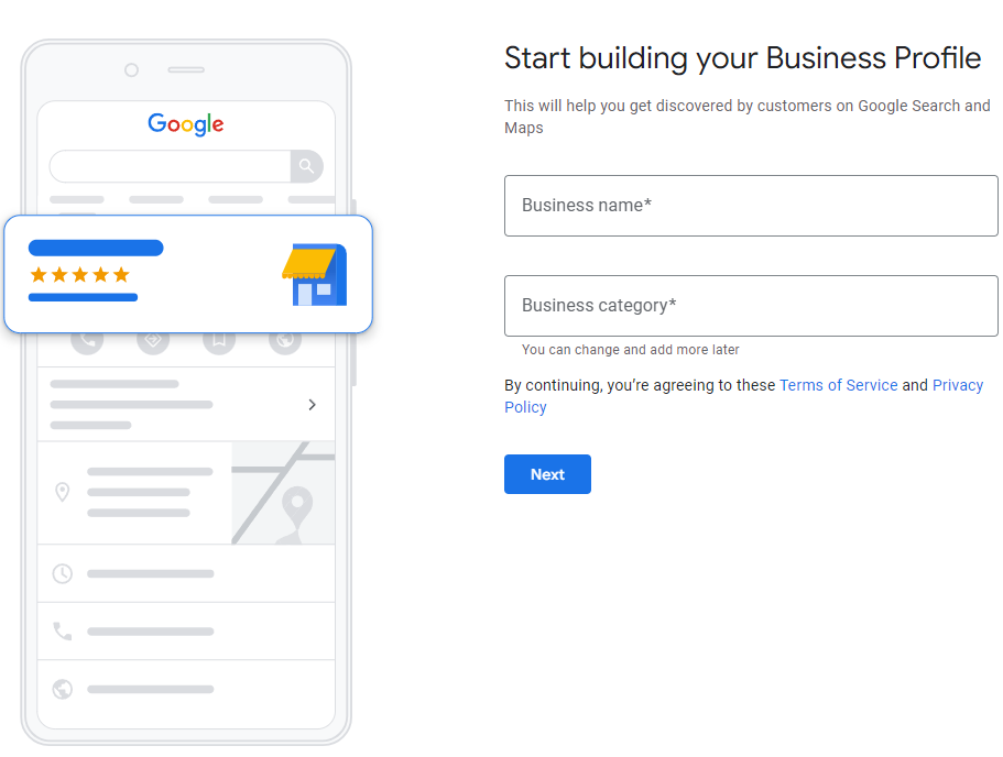 tạo mới doanh nghiệp google map - media gyancy