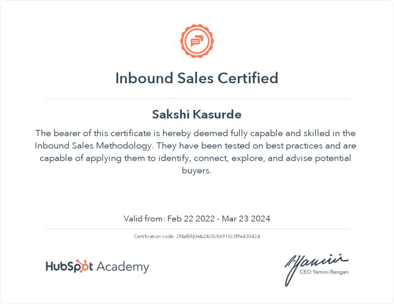 chung chi hubspot