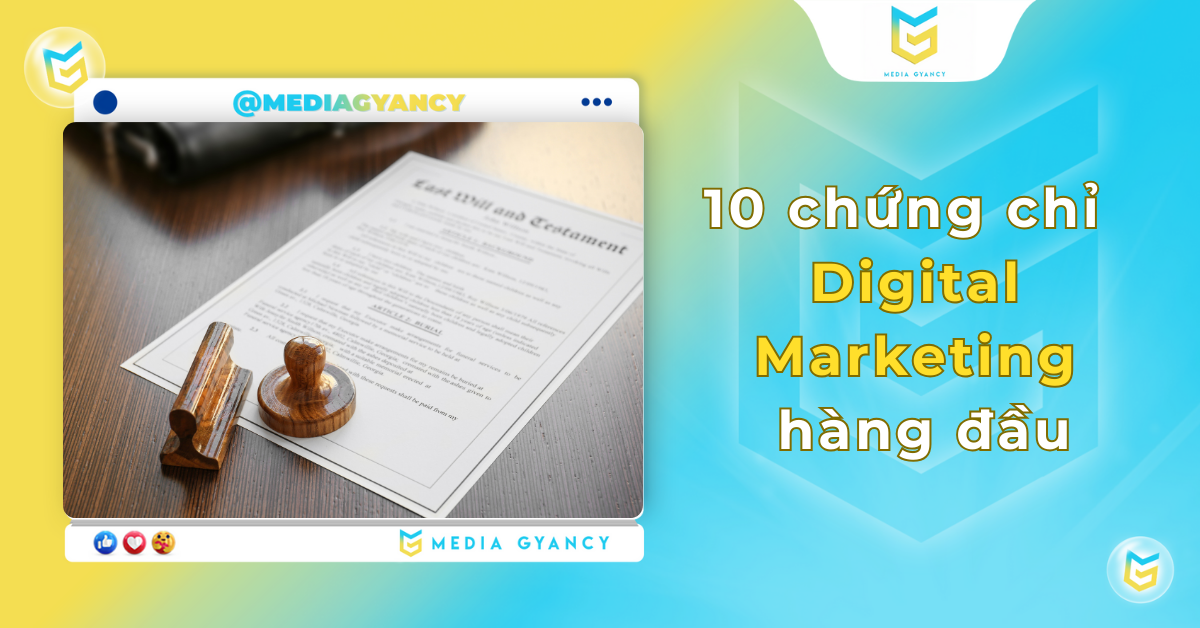 10 chung chi digital marketing