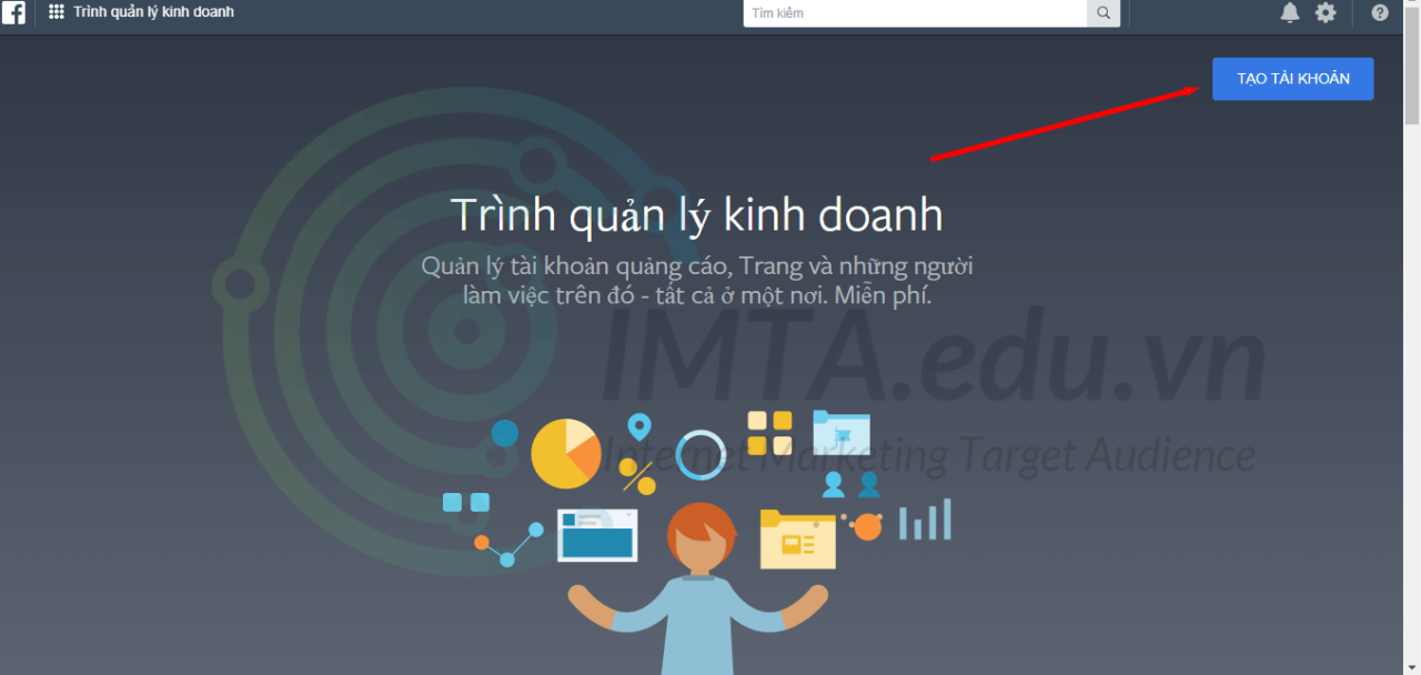 Tạo tài khoản Facebook Business