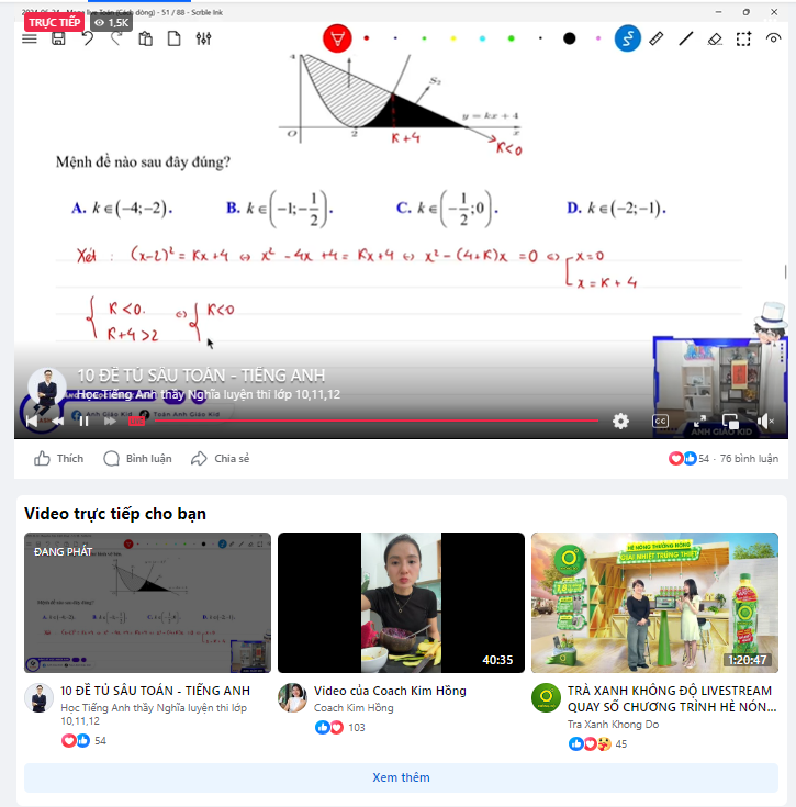 Tính năng Facebook Live