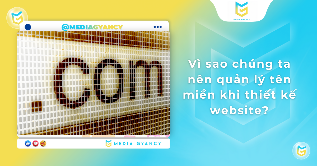 chúng ta tự nên quản lý tên miền khi thiết kế website